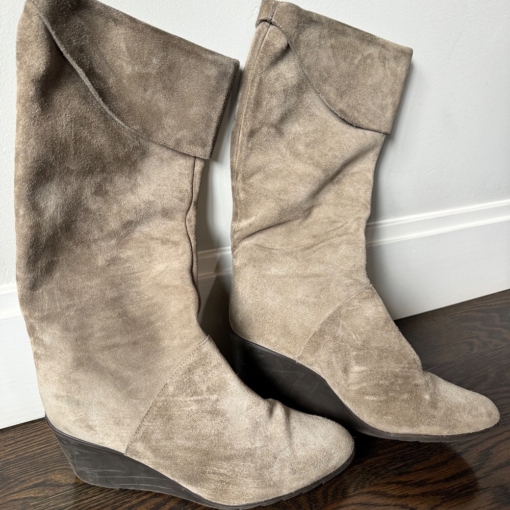 Michael Kors genuine suede boots size 8.5